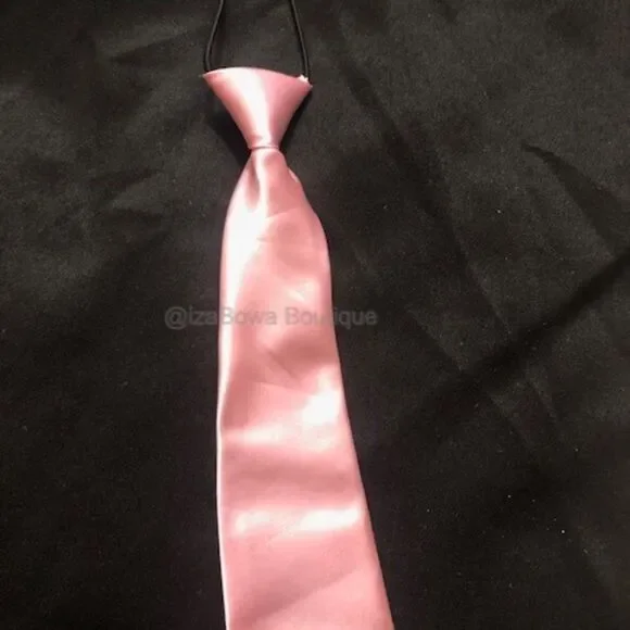 Pink Satin Tie T70 NWT Boutique
