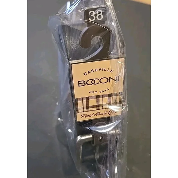 BOCONI Reversible Leather Dress Belt Black/Cognac 38