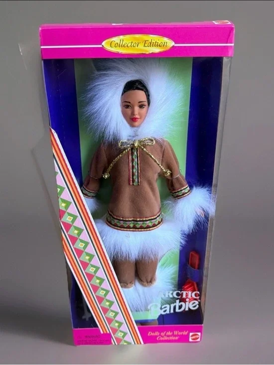 Vintage Arctic Barbie Dolls of the World Collector Edition 1996 Mattel 16495 New