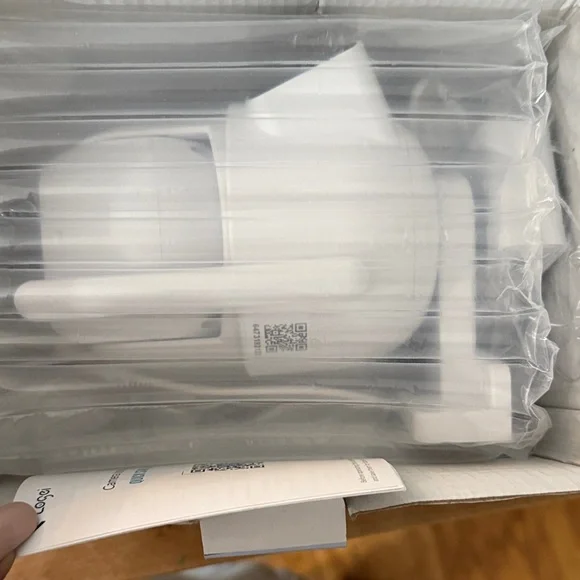 Dual Lens Smart Security Camera - White NIB