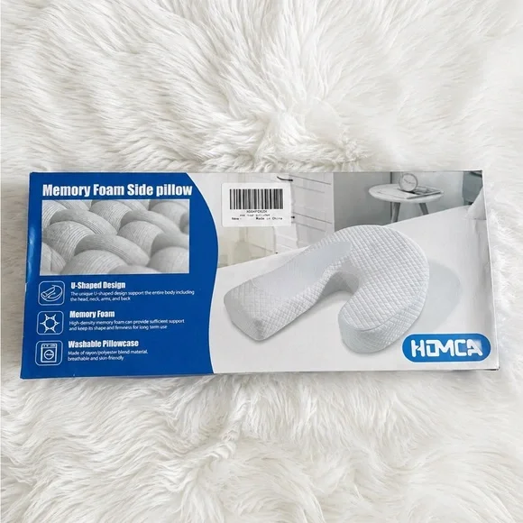 HOMCA Side Sleeper Cervical Neck Support Memory Foam