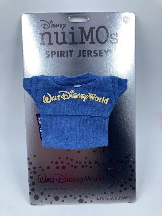 Disney NuiMOs Spirit Jersey Walt Disney World 50th Anniversary on Backer Card