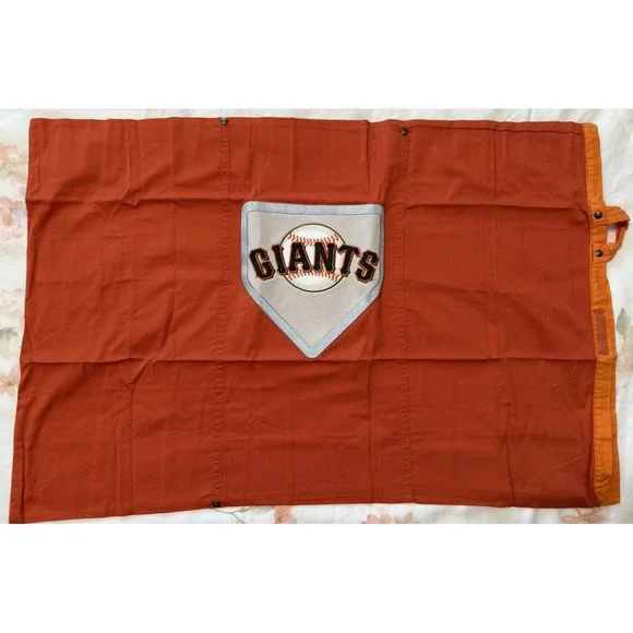 PB Teen Sham MLB Giants San Francisco Baseball Standard‎ Pillow Orange 20x26 NEW