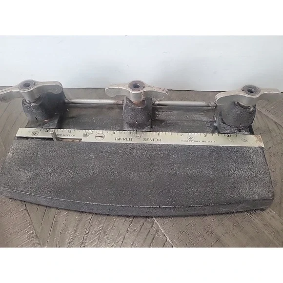 Vintage Duvinage Corporation Twirlit Senior 3-Hole Punch Hagerstown MD Cast Iron