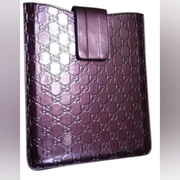 Beautiful PURPLE 💕 Gucci GG Guccissima Logo iPad/Tablet Case