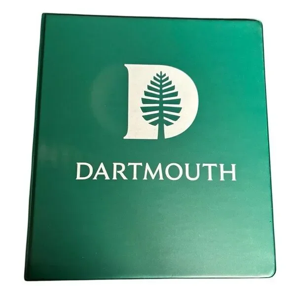 Dartmouth 1” Green Binder