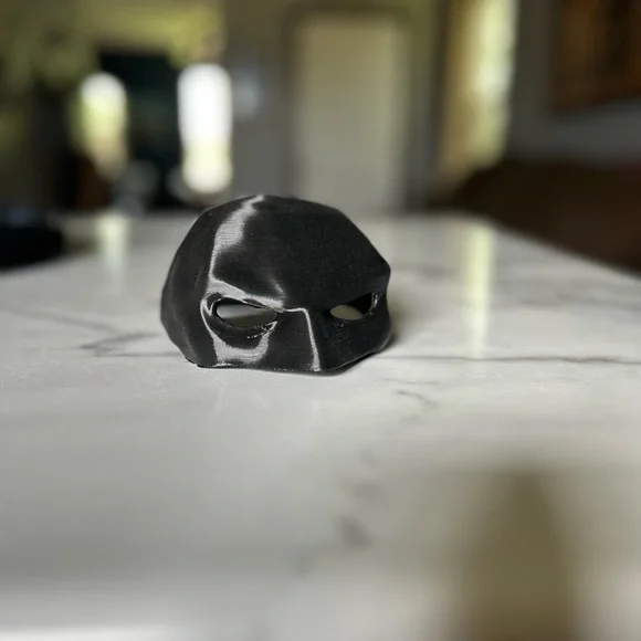 Black Satin Eye Mask