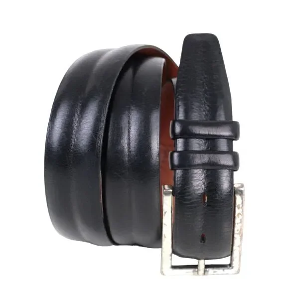 John W. Nordstrom BLACK GENUINE LEATHER 1.25