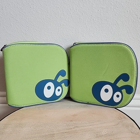 Set‎ Of 2 Cuttlekids Cuttlebug Provo Craft Storage Scrapbook ZIPPER CASE ONLY