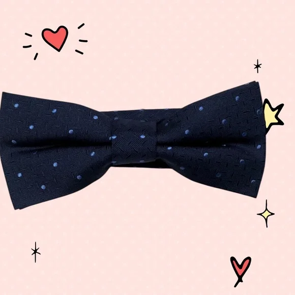 Nordstrom Kids Navy Blue Bow Tie
