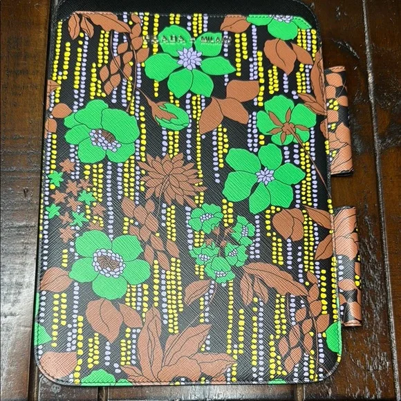 Prada Saffiano Flower Ipad/ Tablet Case