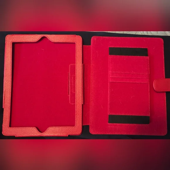 Tablet Case Red With Stand Super Cute