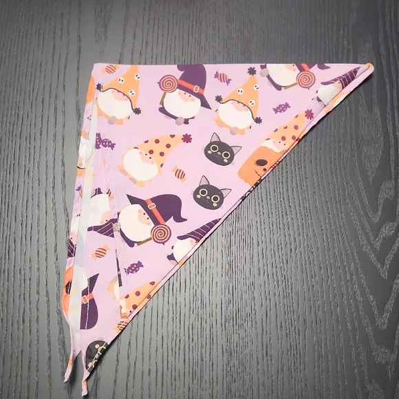 Halloween Gnome Pet Bandana