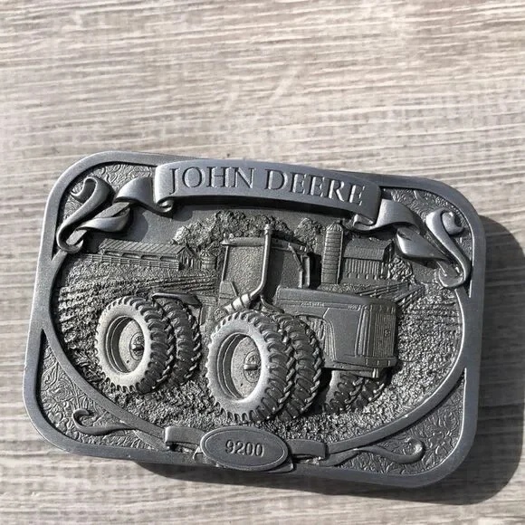 John Deere tractor belt buckle 9200