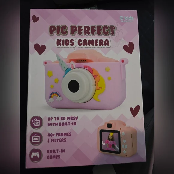 Unicorn Kids Camera - Pink