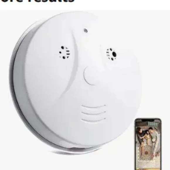 Hidden Camera Smoke Alarm