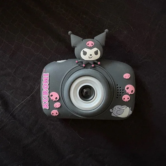 Sanrio Kuromi Camera with Pink Accents