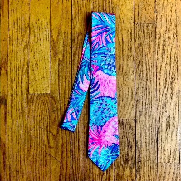 🆕RARE🆕 Lilly Pulitzer Tie Gypset Paradise Limited Edition Tie HOLY GRAIL