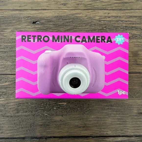 Retro Mini Camera - Pink