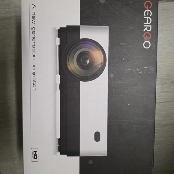 Black and White HD Projector