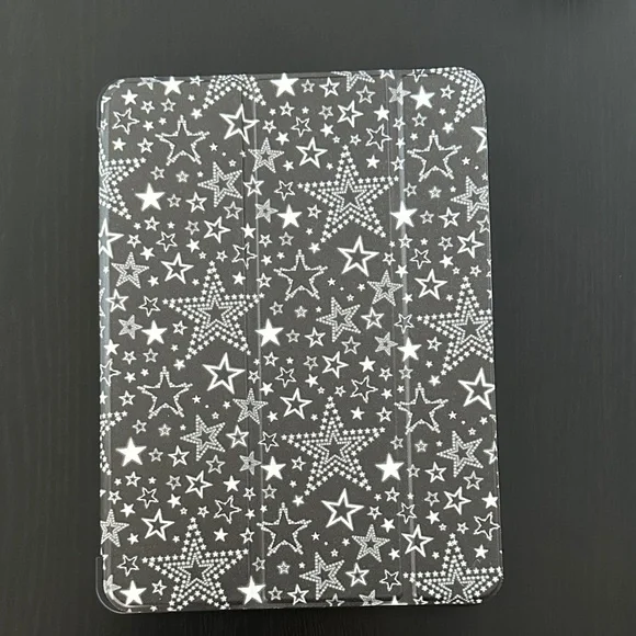 Starry Wildflower Gray IPad Case