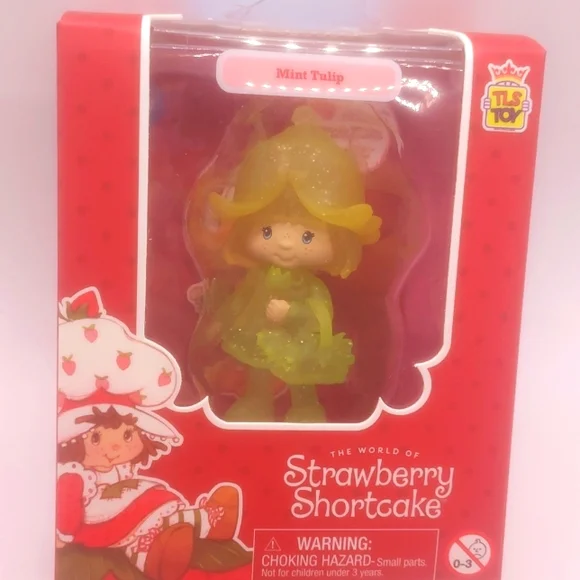 NIB Mint Tulip Chase Cheebee Strawberry Shortcake series‎ 2 Rare Chase figure