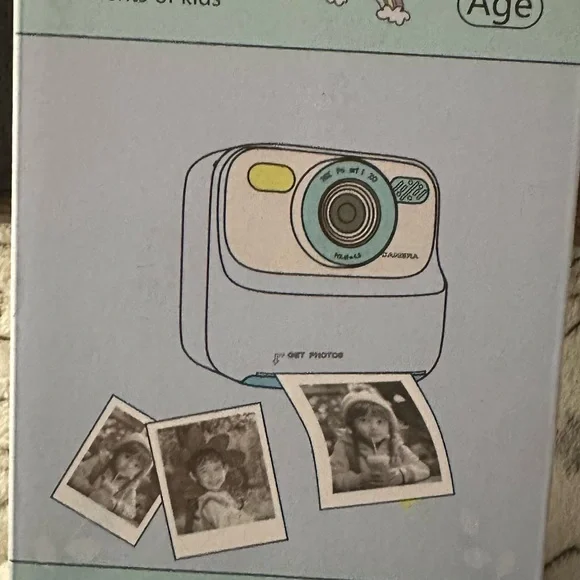Adidas Kids Instant Camera - Light Blue