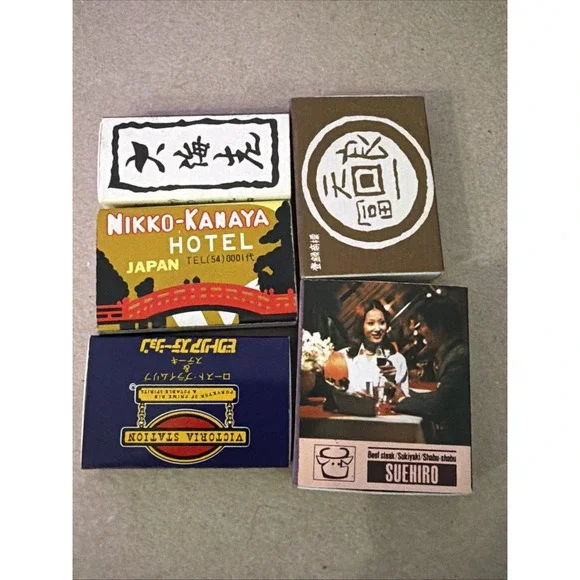 Box Of Matches‎ Bundle Of 5 Japan