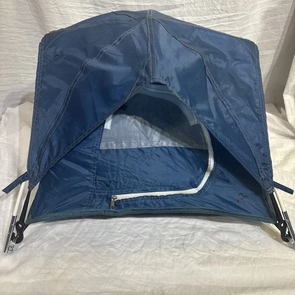 TT Miniature Tent Display Model Salesman Store Sample~Barbie Doll ~Cat/Dog Blue