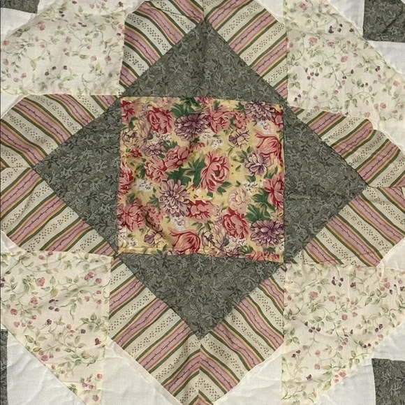 Quilted pillow case
