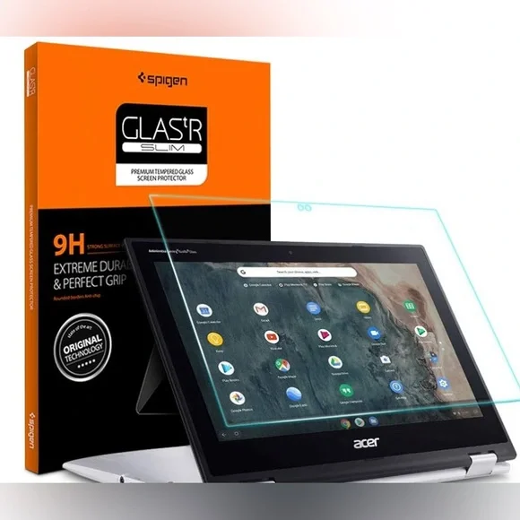 NWT Acer Chromebook R11, 11.6” tempered glass screen protector by Spigen