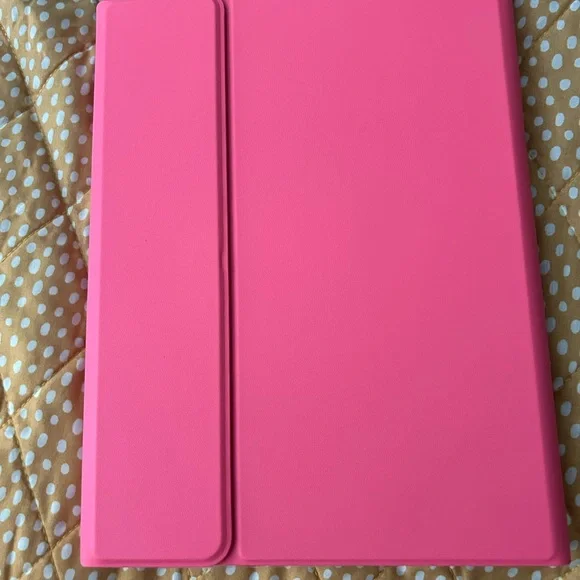 Vibrant Pink Tablet iPad case with keyboard