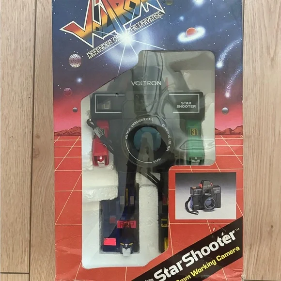 Pulse Voltron StarShooter 35mm Camera - Black and Multicolor