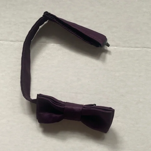 Bow tie children’s Plum color