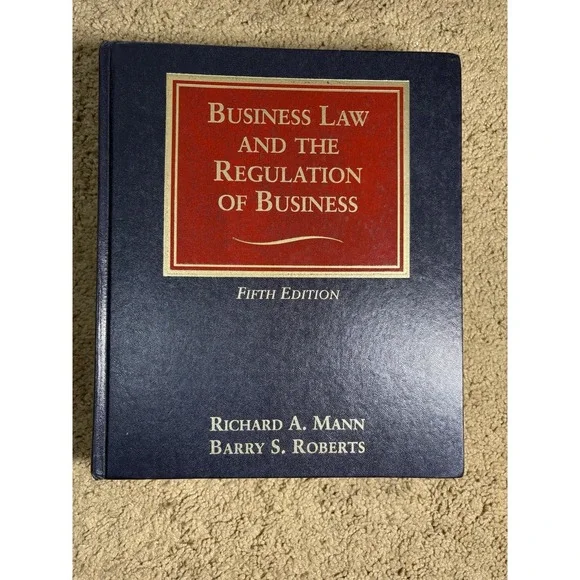 Business Law and the Regulation of Business - Hardcover 5TH EDITION