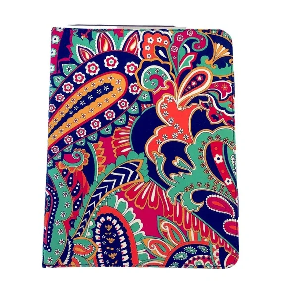 Vera Bradley iPad Case Cover Multicolor Venetian Paisley Print