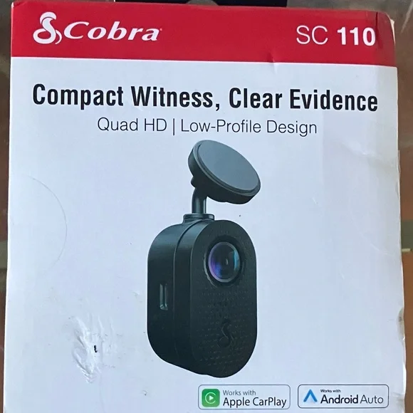 SC 110 Black Dash Camera