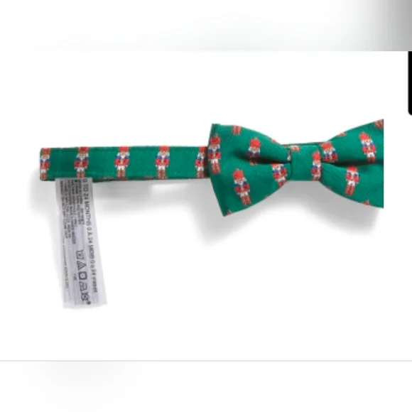 NWT janie and Jack Nutcracker holiday bow tie 0-24 months