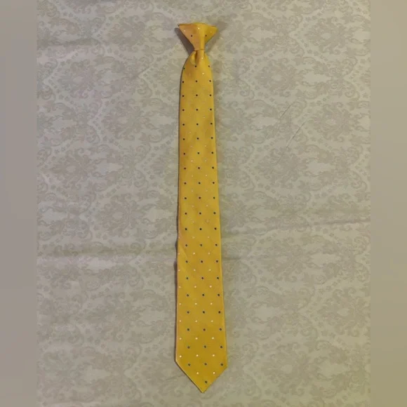 Boys SAKS FIFTH Avenue Gold Tie