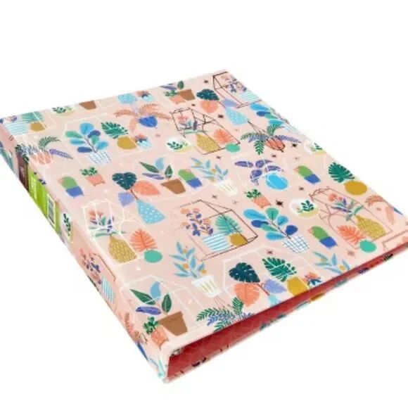 2 Pack Plants Binder bundle Pink