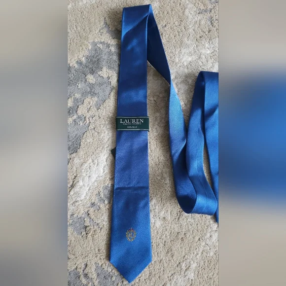 Lauren Ralph Lauren Boy's Blue Silk Tie