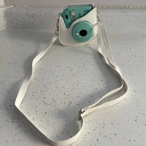 Instax camera with holder