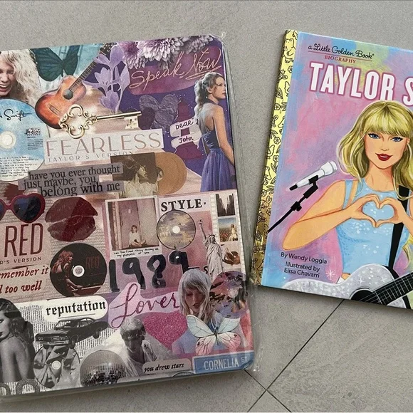 Taylor Swift iPad cover, and little golden books book