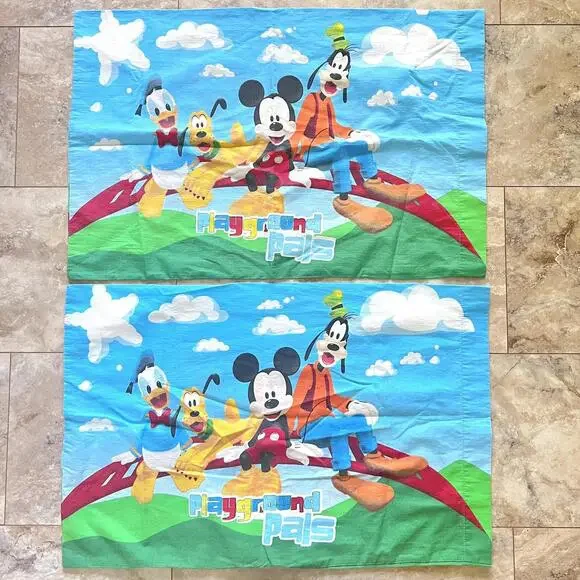 Disney Mickey Mouse Clubhouse Pillow Case Cover 