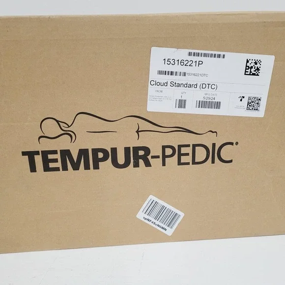 Tempur-Pedic TEMPUR-Cloud Pillow Standard 24x16x5 Back Side Stomach Sleepers