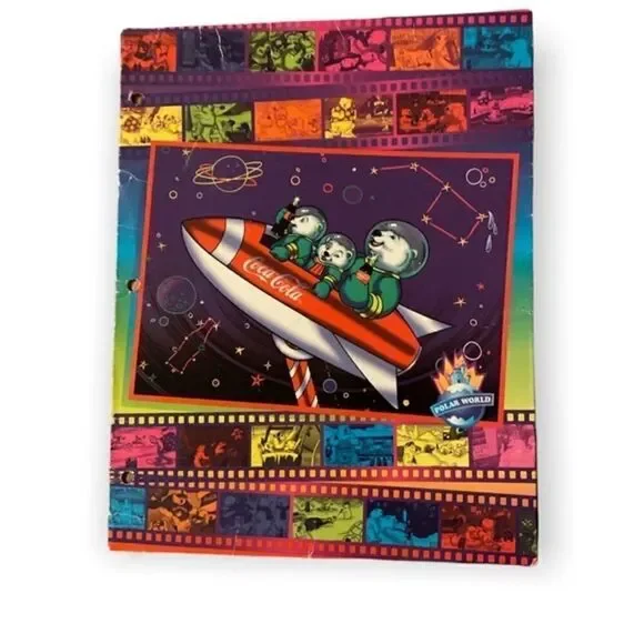 Vintage Coca-Cola folder