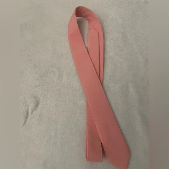 Coral Pink Necktie