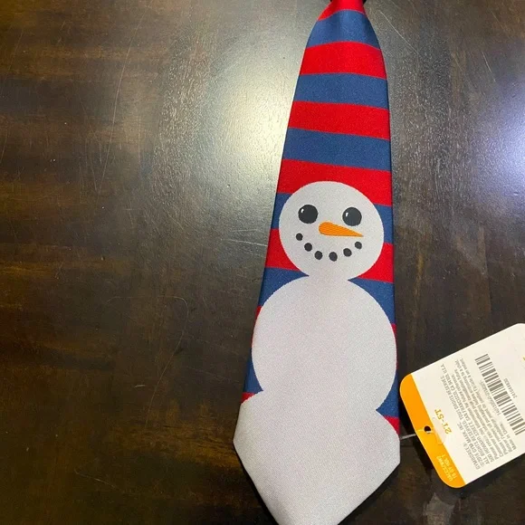 Snowman ⛄️ Kids Tie Size 2T-5T