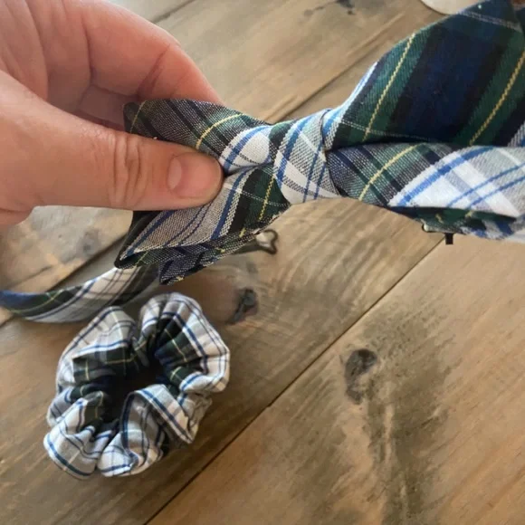 Boy’s Scottish Plaid Bow Tie