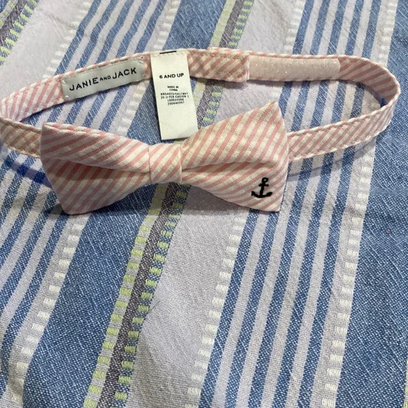Janie and Jack Velcro bow tie